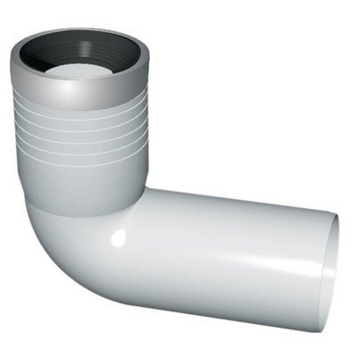 Verlängerte Wc - Bögen Mit Dichtung Und Deckel - MEGART