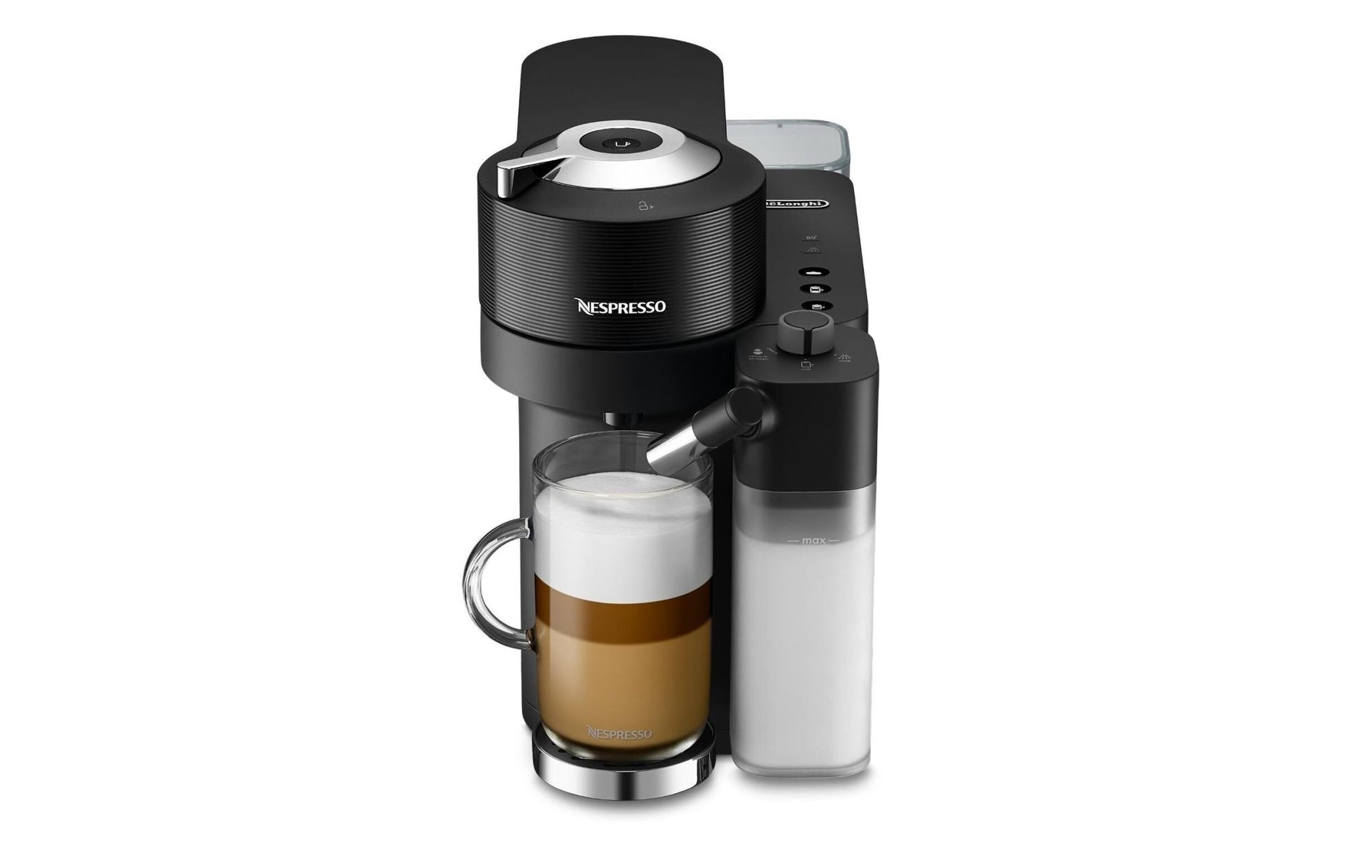 Kaffeemaschine Nespresso Vertuo Lattissima ENV300.B Schwarz - MEGART