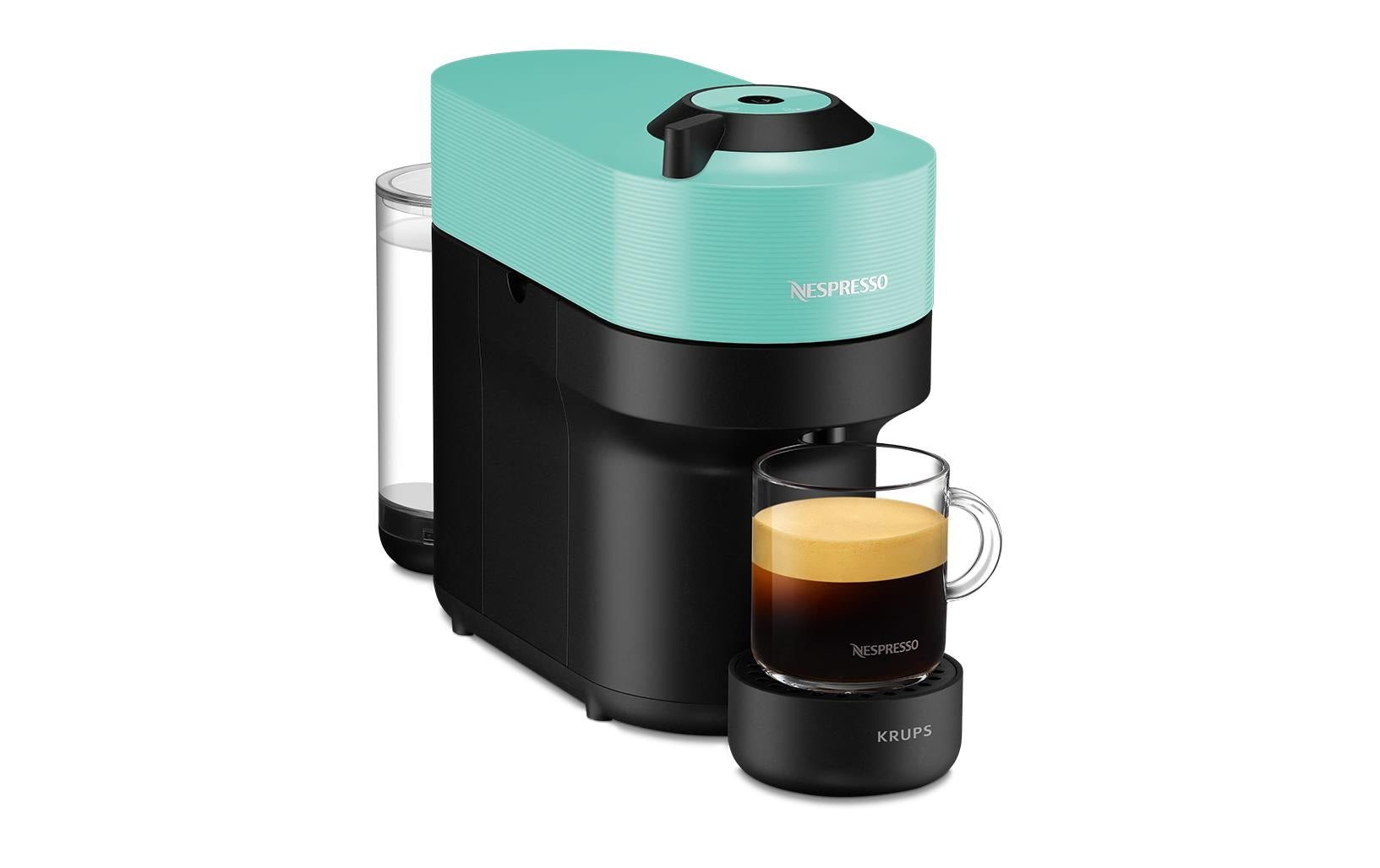 Kaffeemaschine Nespresso Vertuo Pop XN9204 Aqua Mint - MEGART