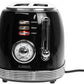 Toaster Brando Schwarz glanz - MEGART