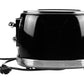 Toaster Brando Schwarz glanz - MEGART