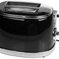 Toaster Brando Schwarz glanz - MEGART