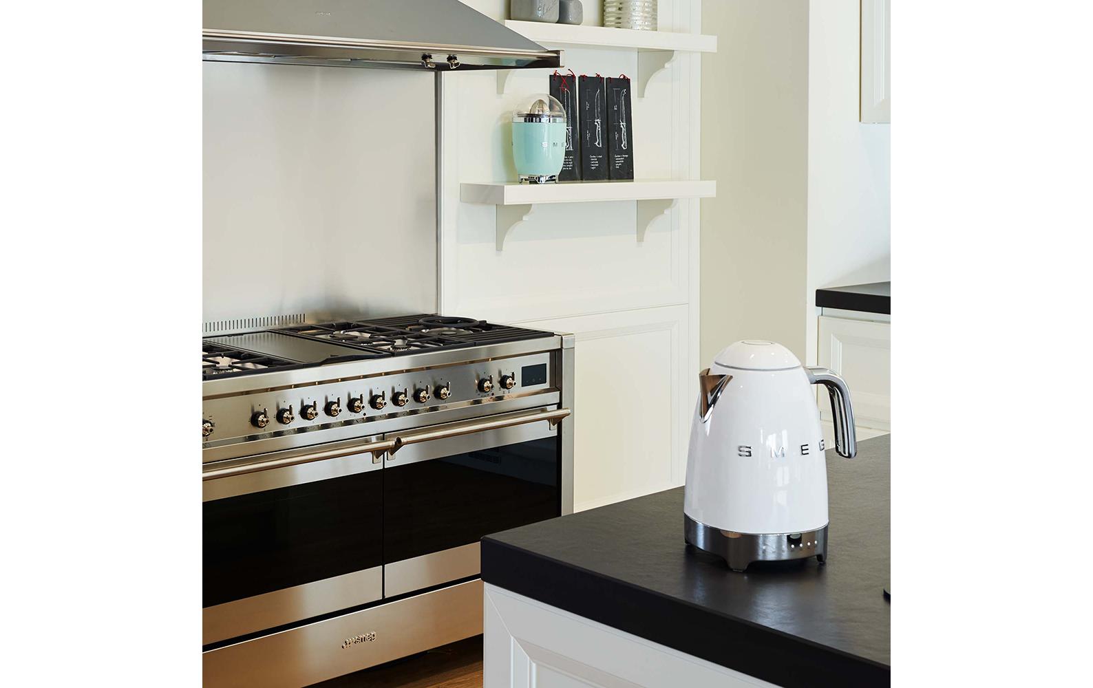 Wasserkocher 50's Style KLF04WHEU 1.7 l, Weiss - MEGART
