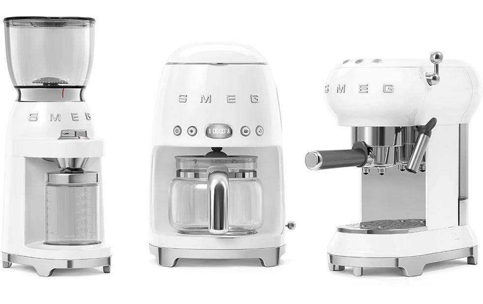 Filterkaffeemaschine 50's Style DCF02WHEU Weiss - MEGART