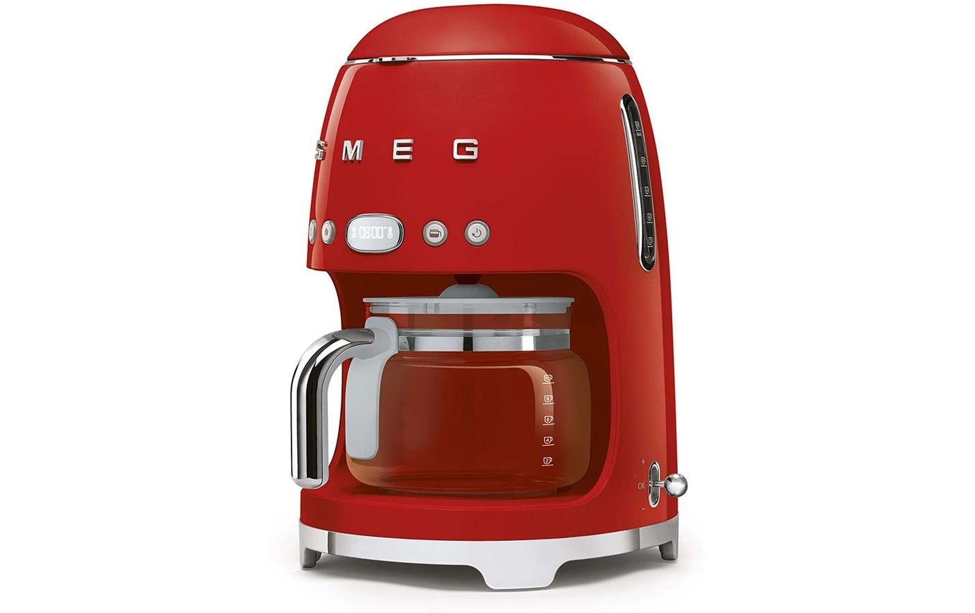 Filterkaffeemaschine 50's Style DCF02RDEU Rot - MEGART