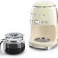 Filterkaffeemaschine 50's Style DCF02CREU Crème - MEGART