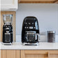 Filterkaffeemaschine 50's Style DCF02BLEU Schwarz - MEGART