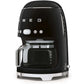 Filterkaffeemaschine 50's Style DCF02BLEU Schwarz - MEGART
