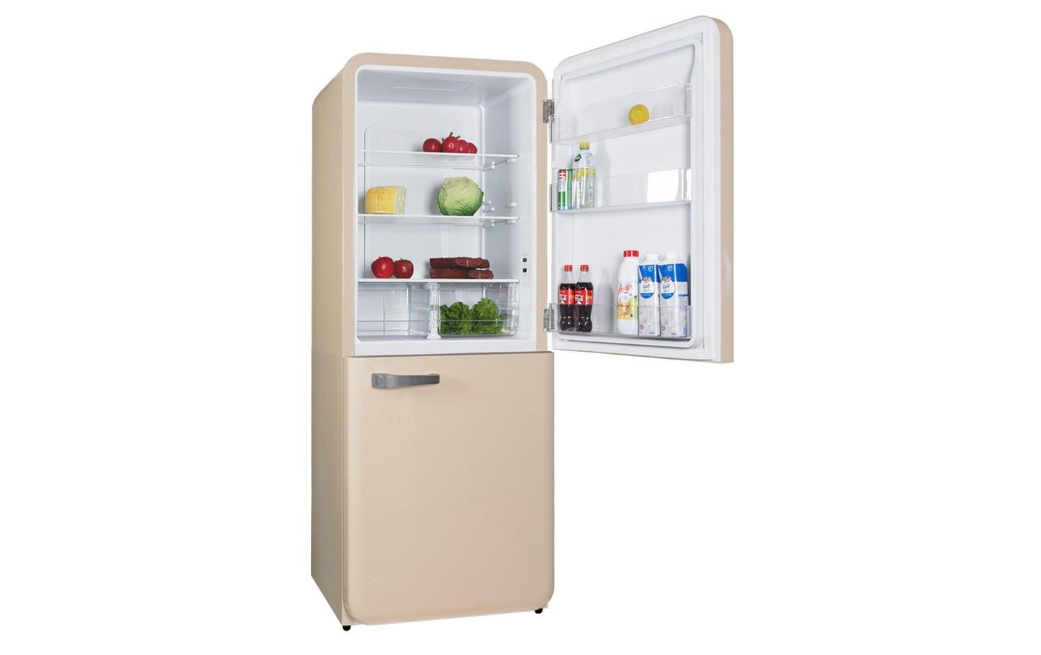 Kühl - Gefrierkombination KSTK401 Beige, Rechts - MEGART