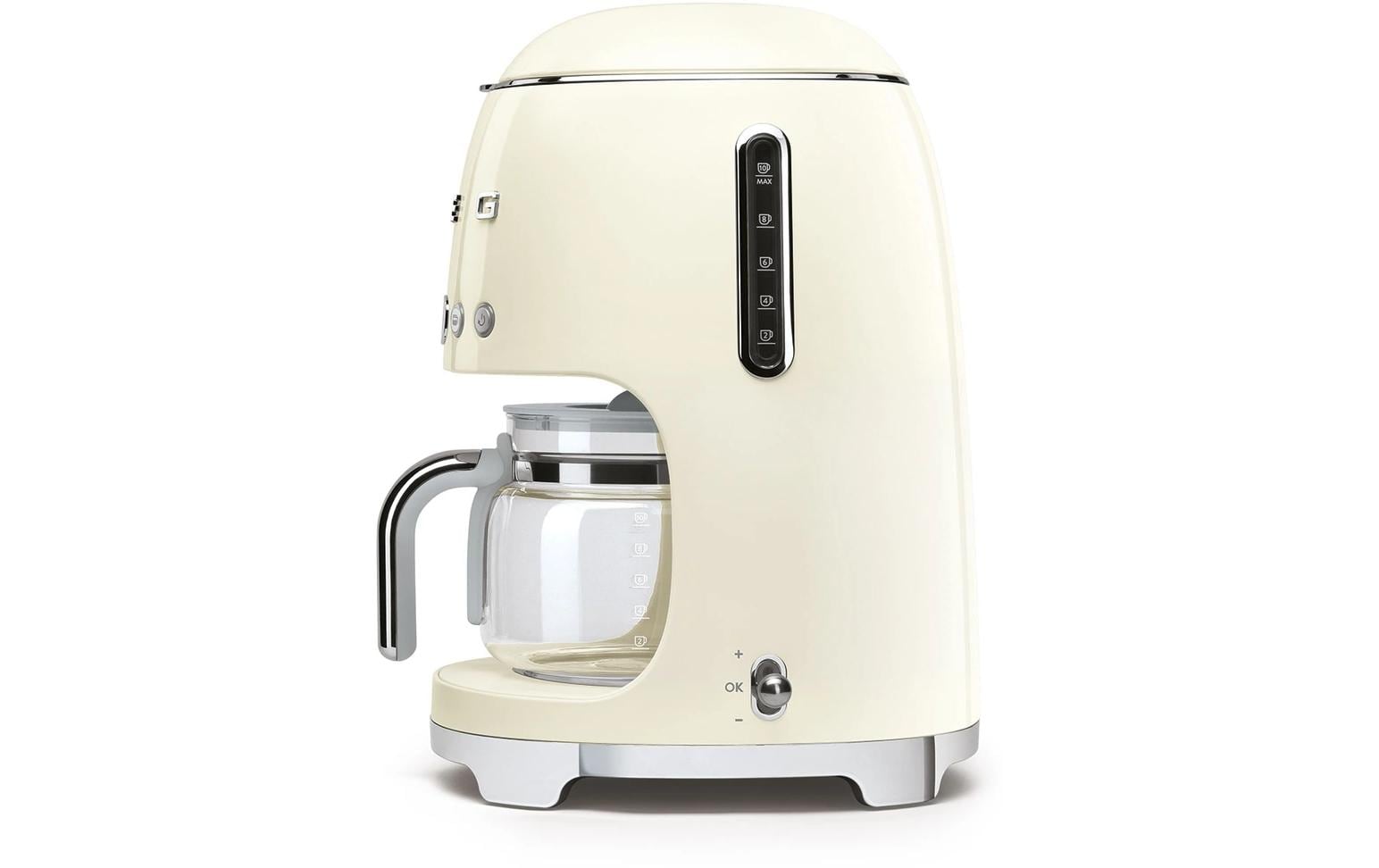 Filterkaffeemaschine 50's Style DCF02CREU Crème - MEGART