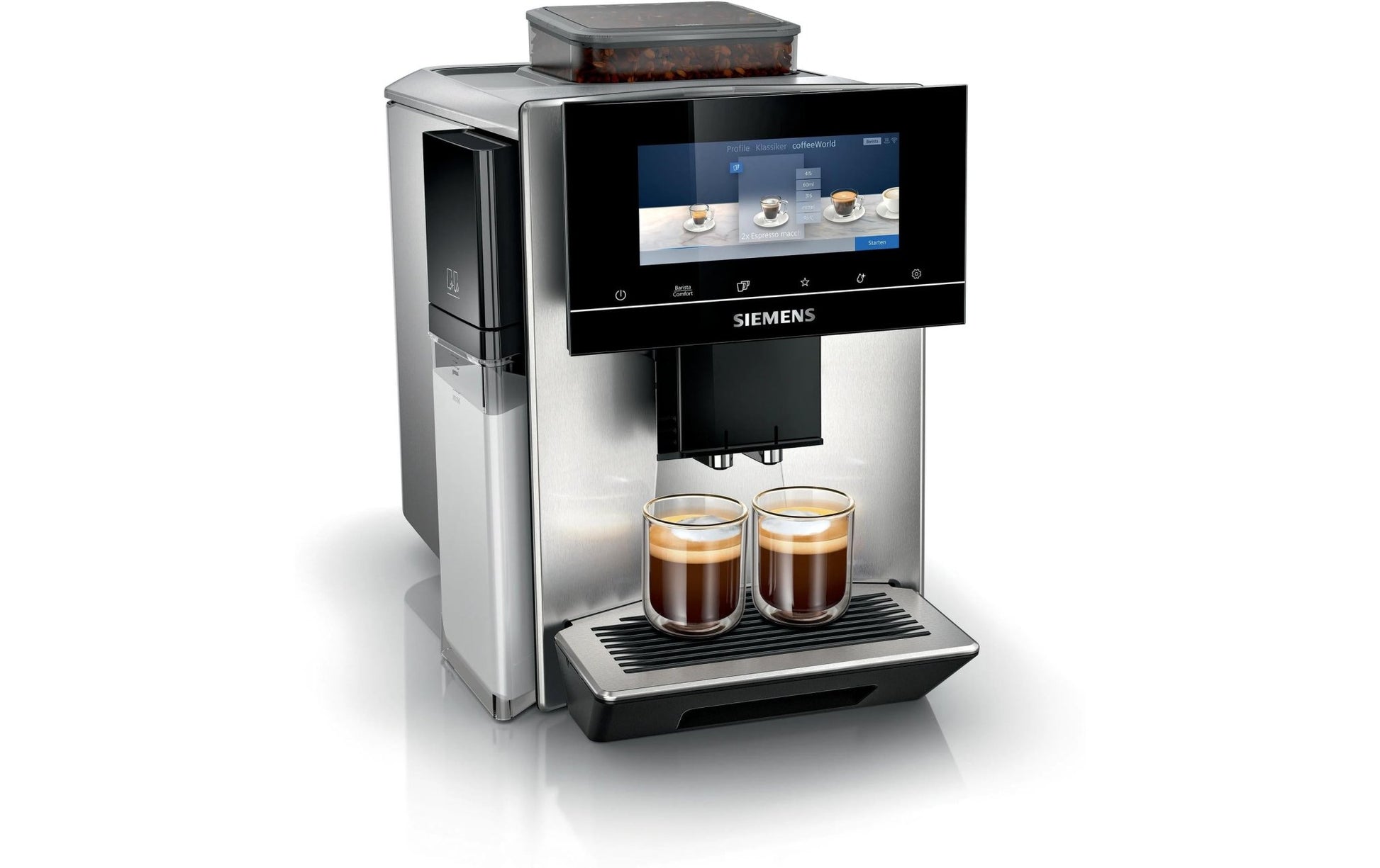 Kaffeevollautomat EQ900 plus TQ903DZ3 Edelstahl - MEGART