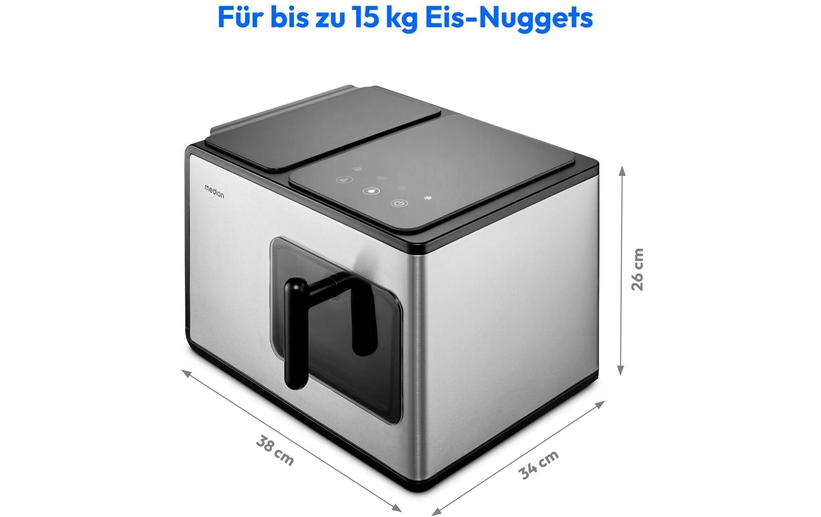 Eiswürfelmaschine Life MD 11960 15 kg/24h - MEGART