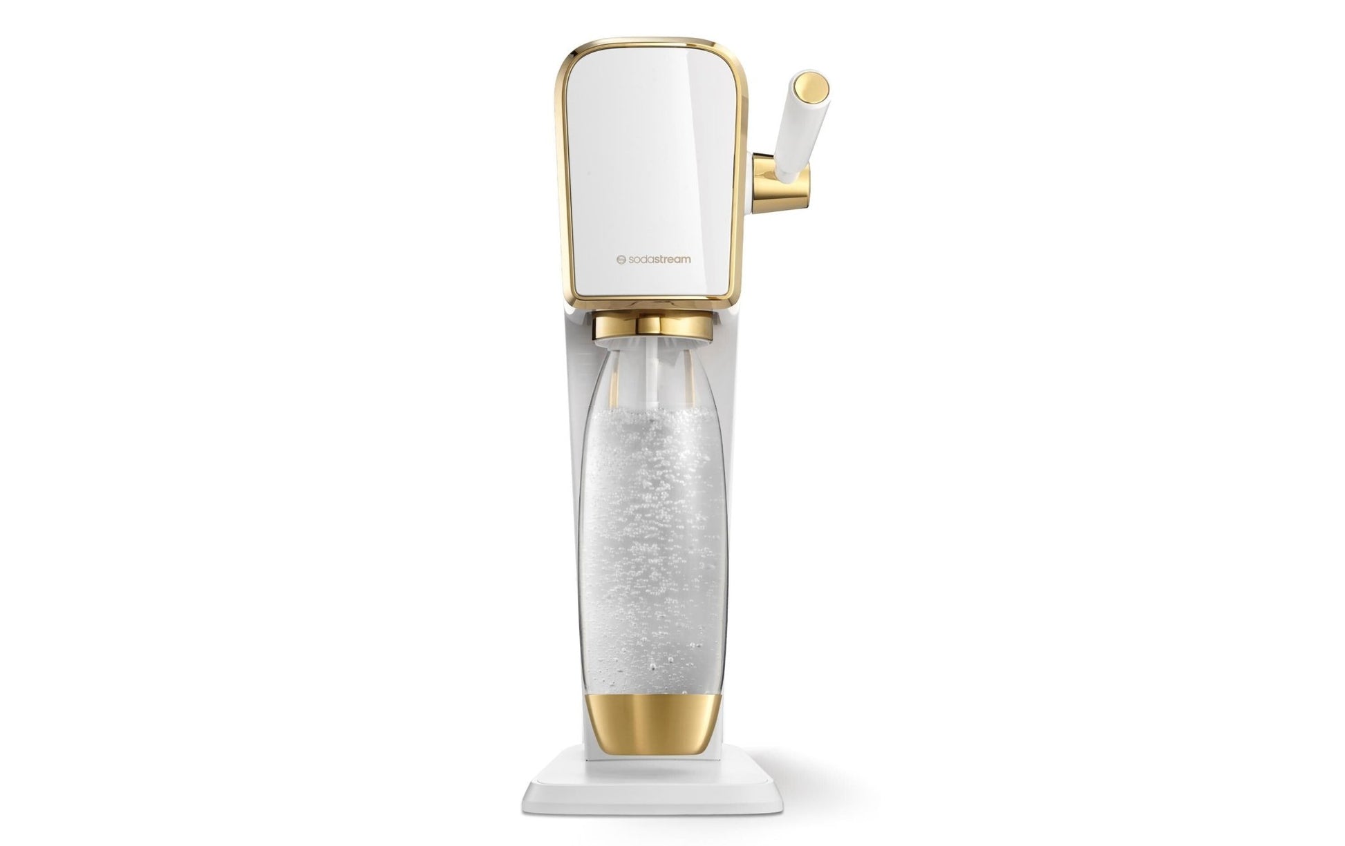 Wassersprudler Art Weiss/Gold - MEGART