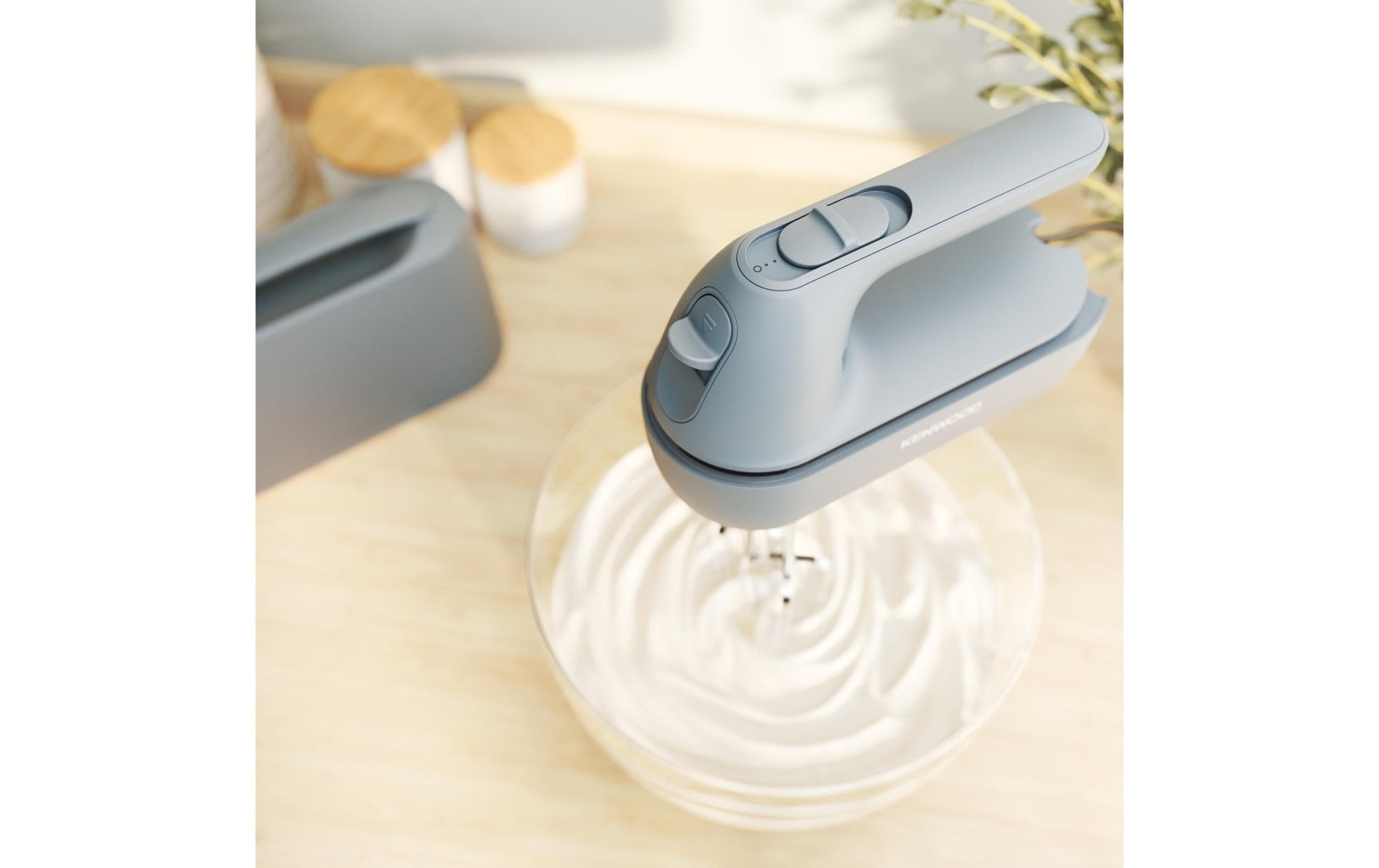 Handmixer HMP40.000GY Quickmix Go Storm Blue - MEGART