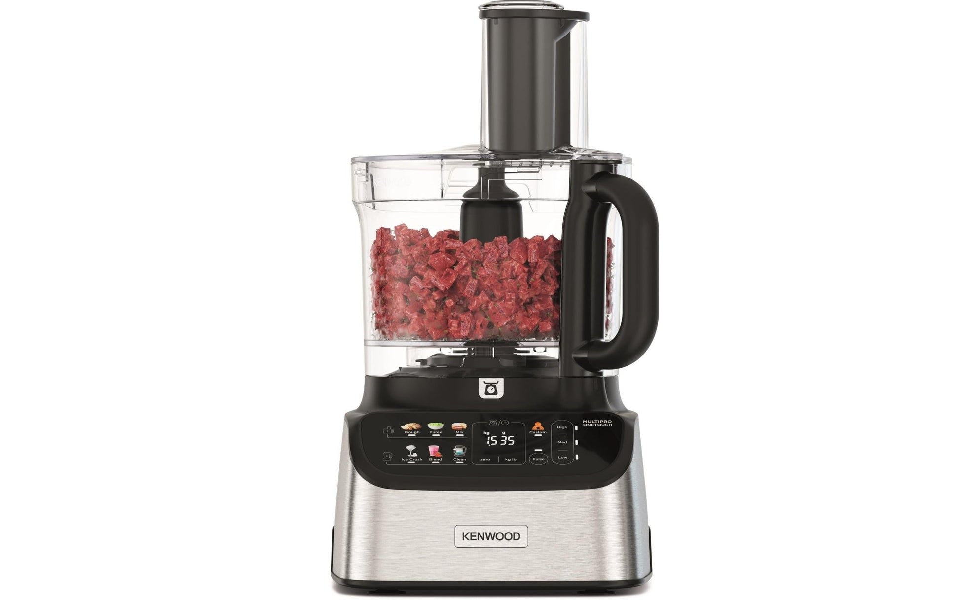Food Processor FDM73.480SS MultiPro One Touch Silber/Schwarz - MEGART