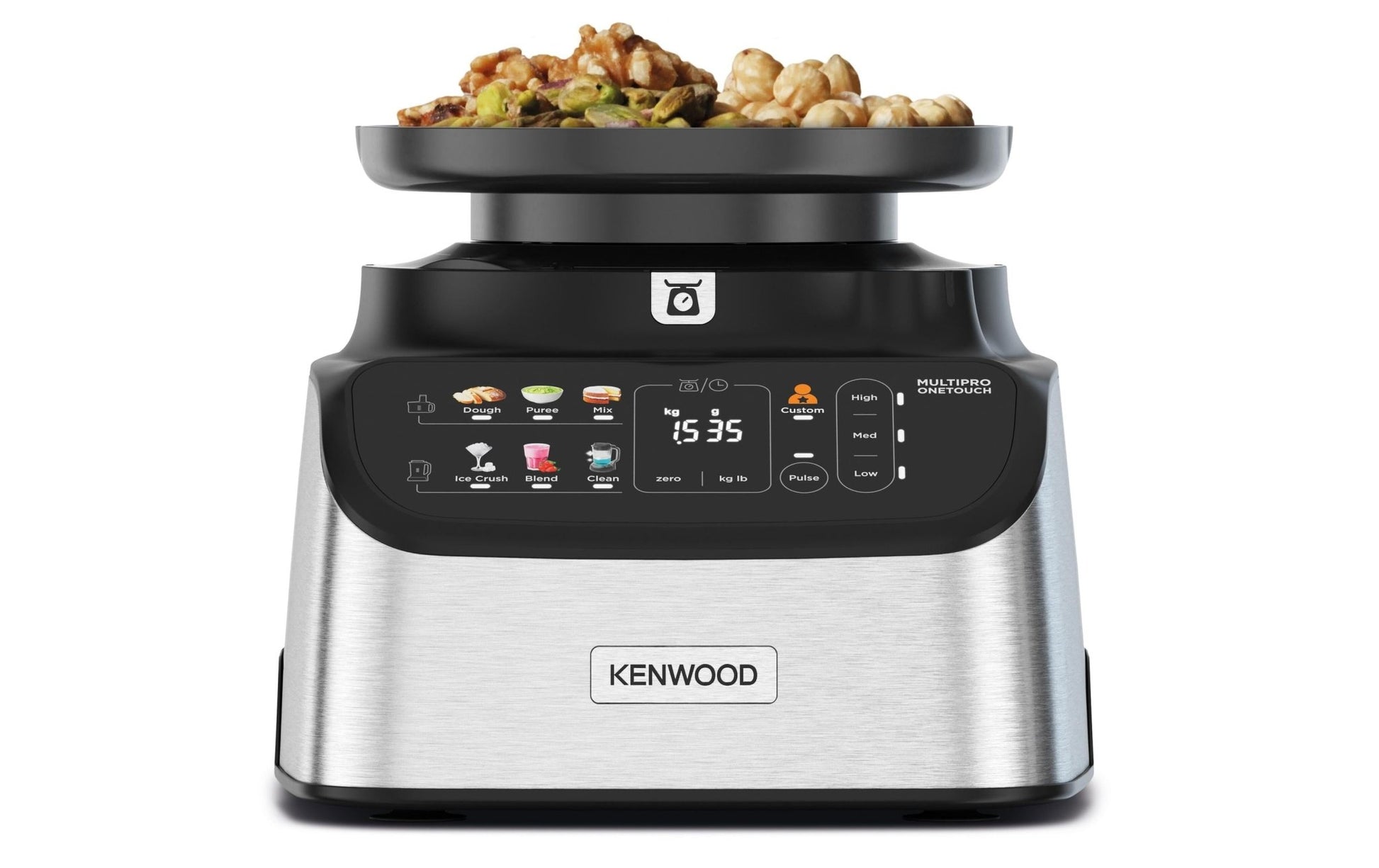 Food Processor FDM73.480SS MultiPro One Touch Silber/Schwarz - MEGART