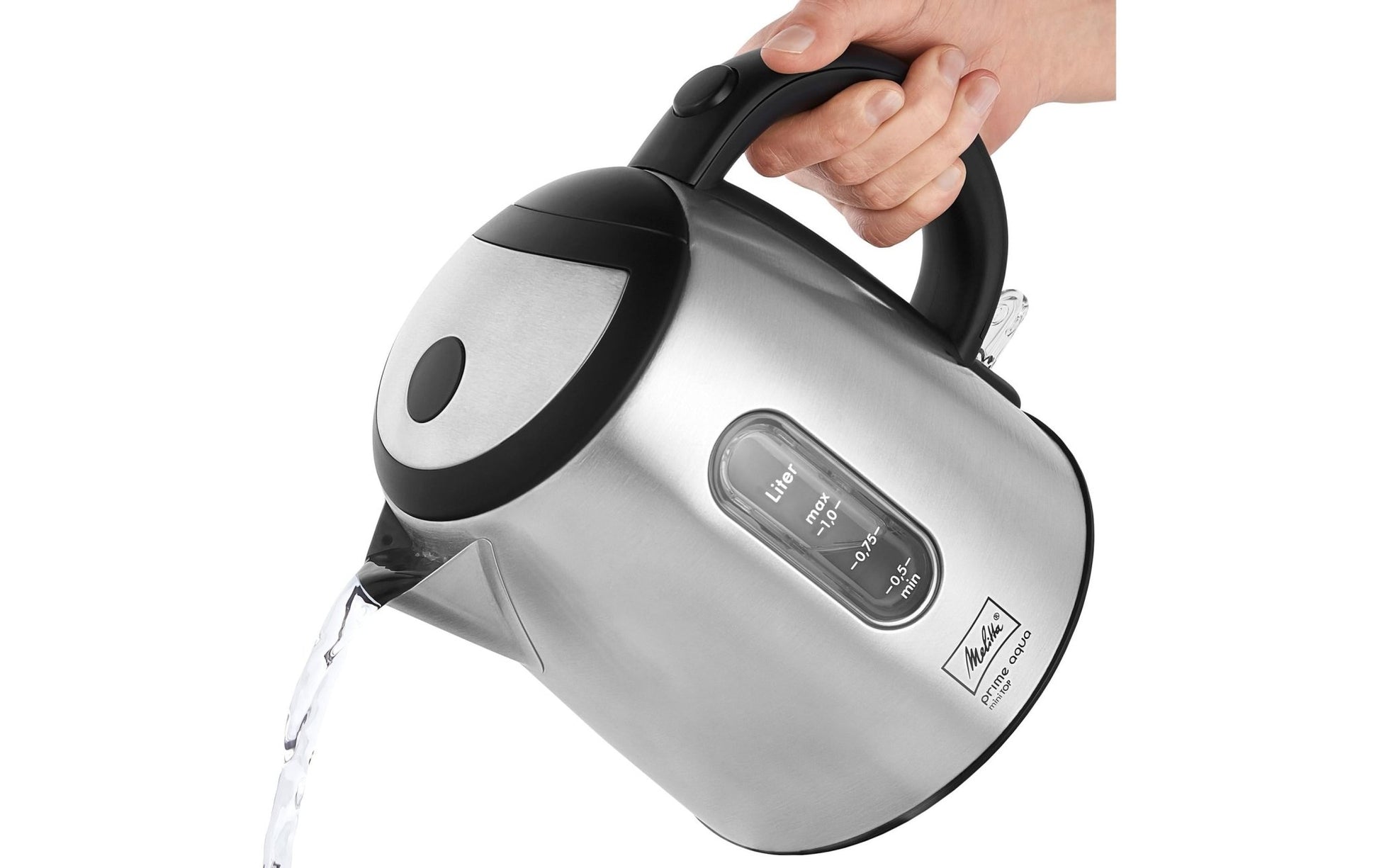 Wasserkocher Prime Aqua Mini Top Silber - MEGART