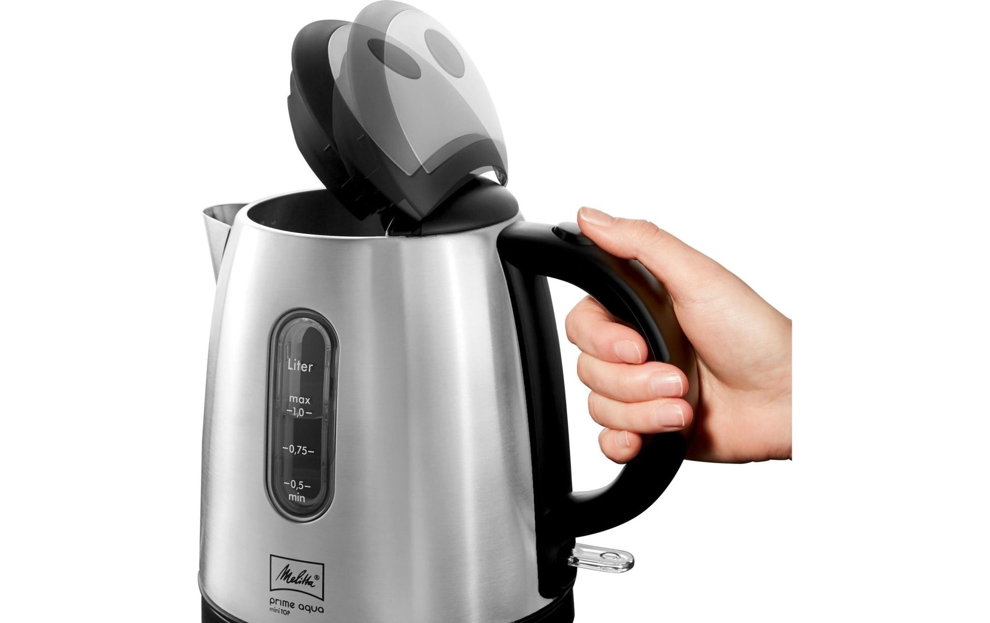 Wasserkocher Prime Aqua Mini Top Silber - MEGART