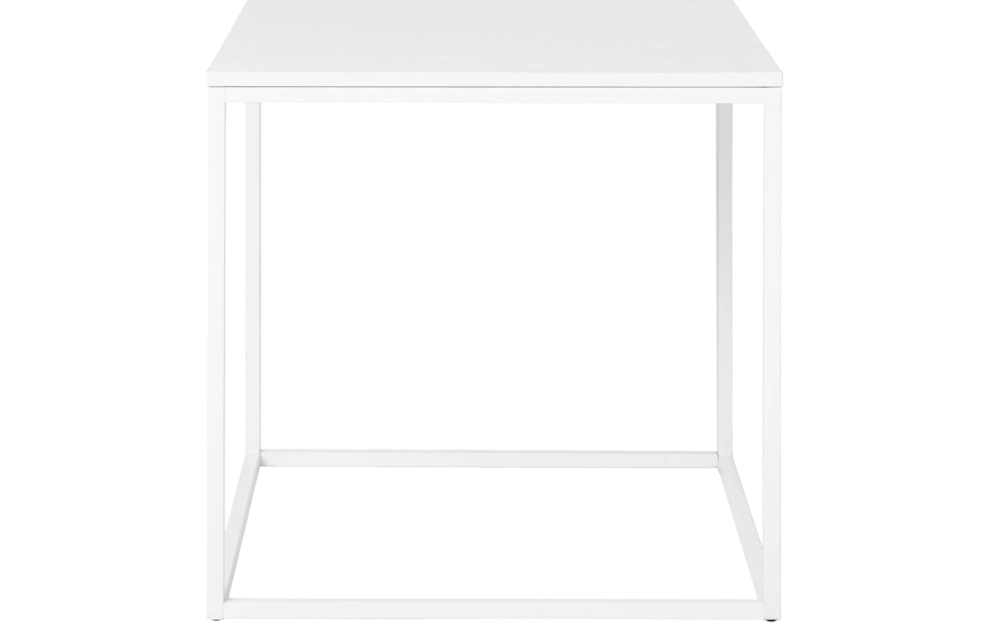 Beistelltisch Vita 45 x 45 cm, Weiss - MEGART