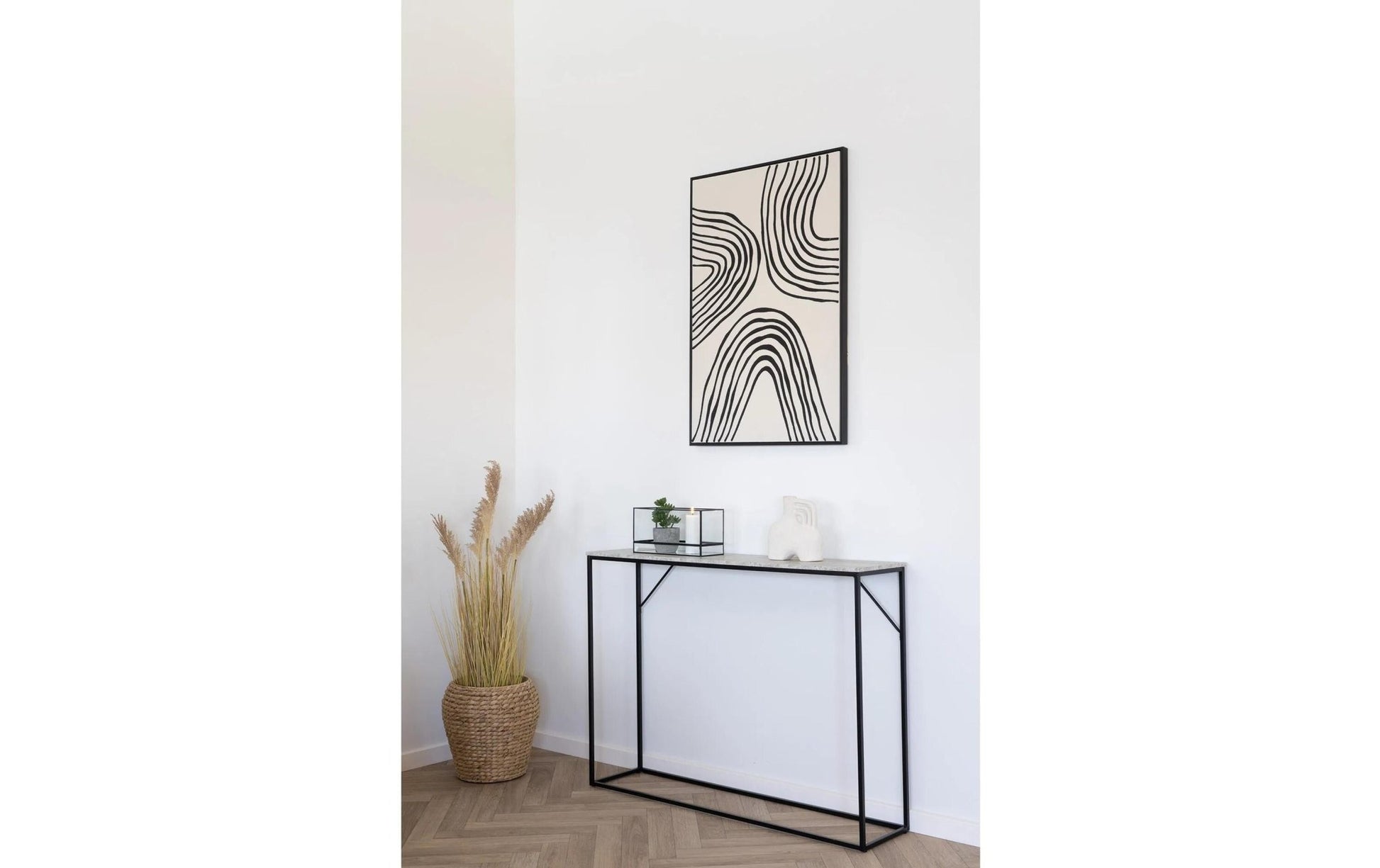 Konsolentisch Vita 110 x 80 cm, Weiss - MEGART