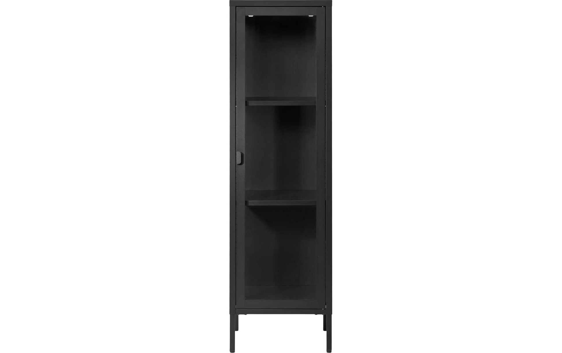 Vitrine Brisbane 140 x 40 cm, Schwarz - MEGART