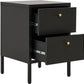 Beistelltisch Dalby 40 x 59.5 cm, Schwarz - MEGART