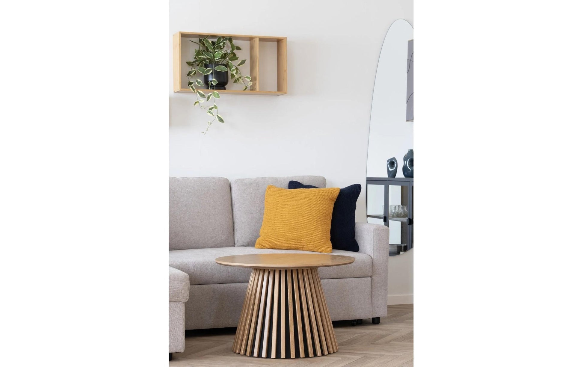 Wandregal Ember 70 x 15 x 35.5 cm, Nature - MEGART