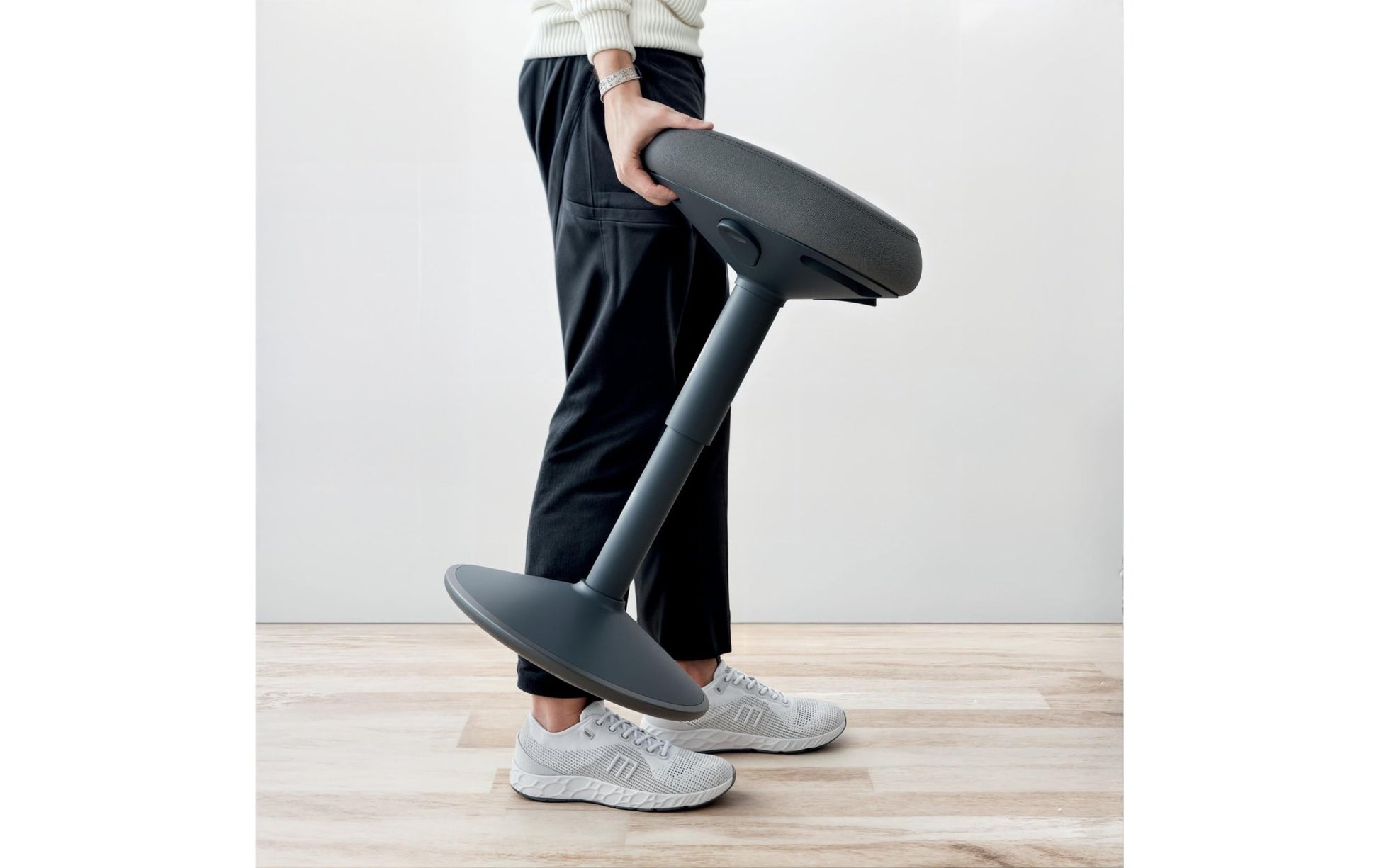Leitz Ergo Active Sitzhocker Dunkelgrau - MEGART