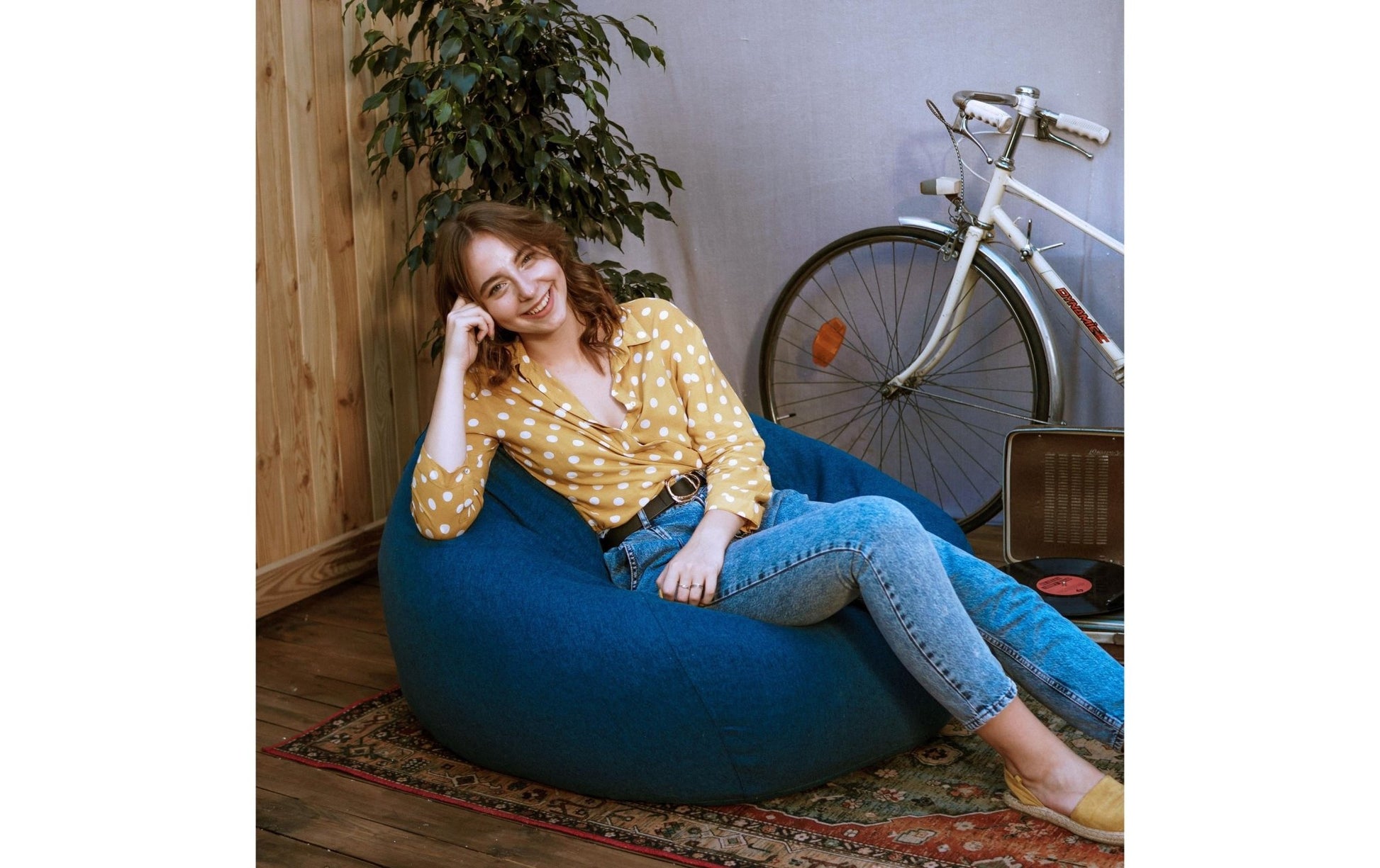 Sitzsack Comfort Line 315 L, Nachtblau - MEGART