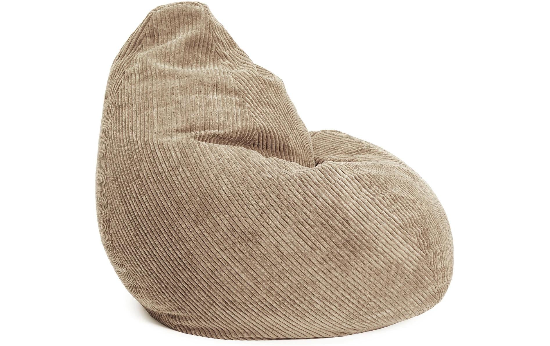 Sitzsack Giant Cord 400 L, Beige - MEGART