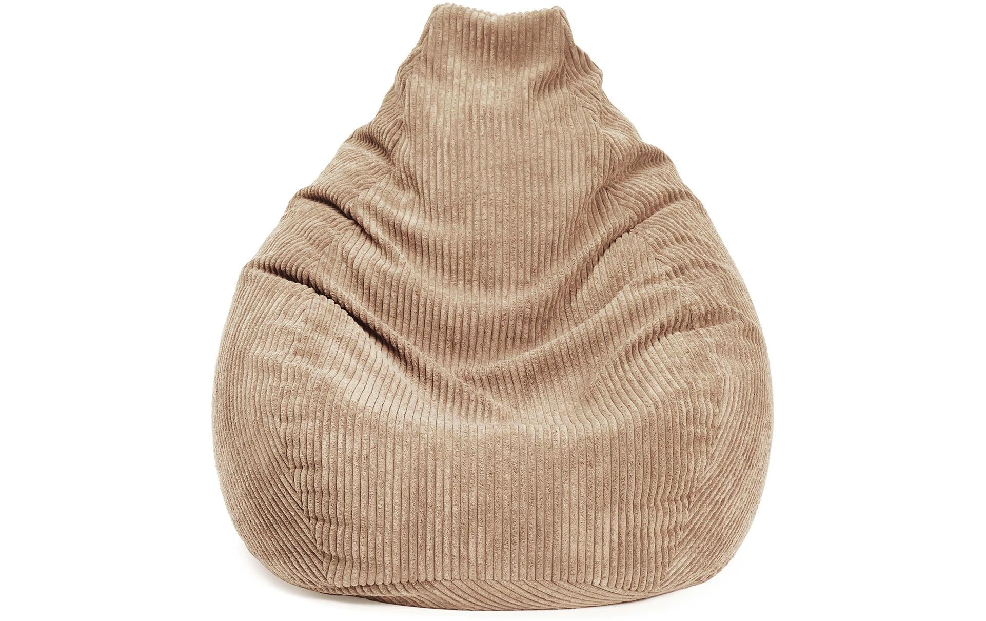 Sitzsack Giant Cord 400 L, Beige - MEGART