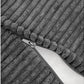 Sitzsack Giant Cord 400 L, Dunkelgrau - MEGART