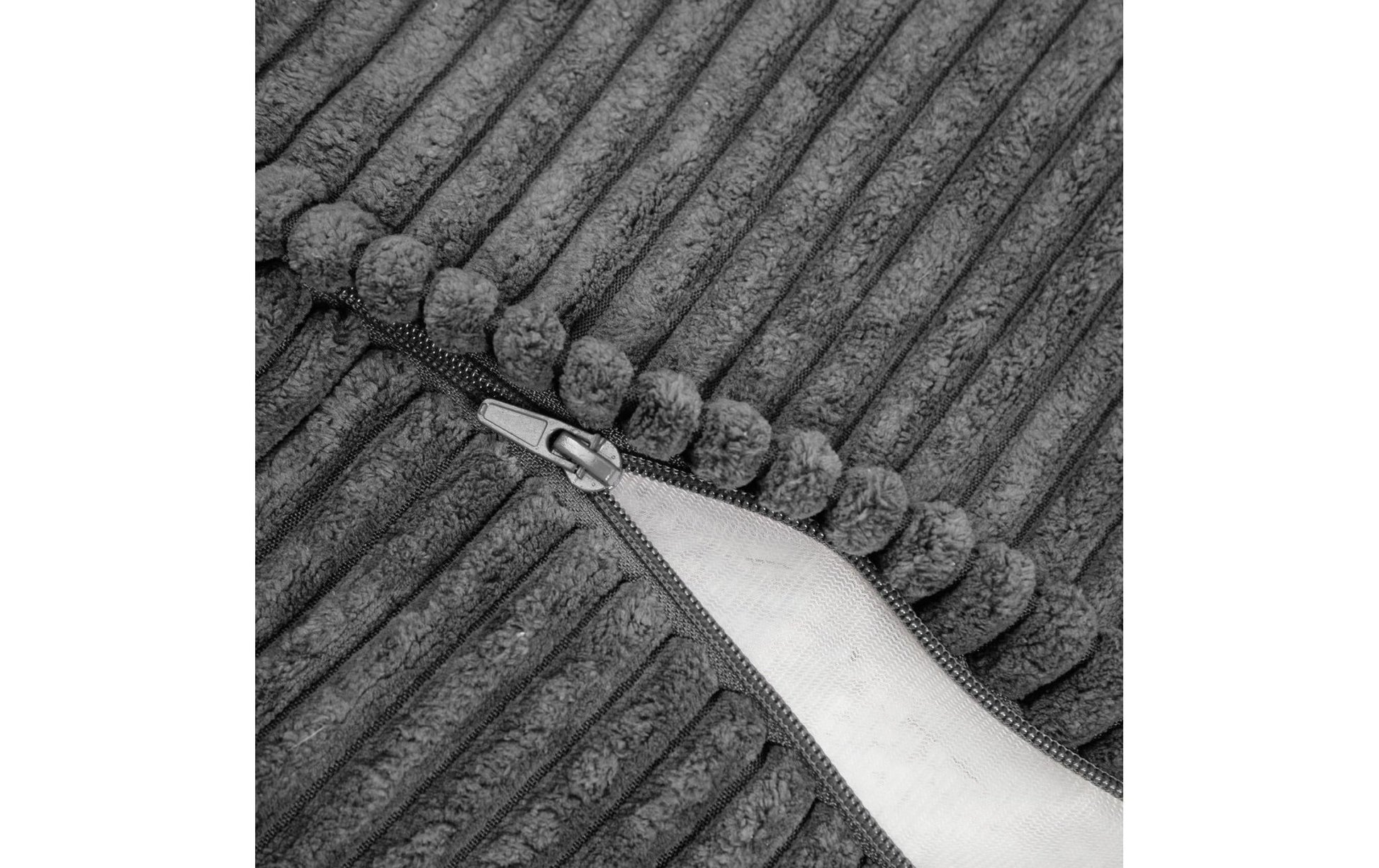 Sitzsack Giant Cord 400 L, Dunkelgrau - MEGART
