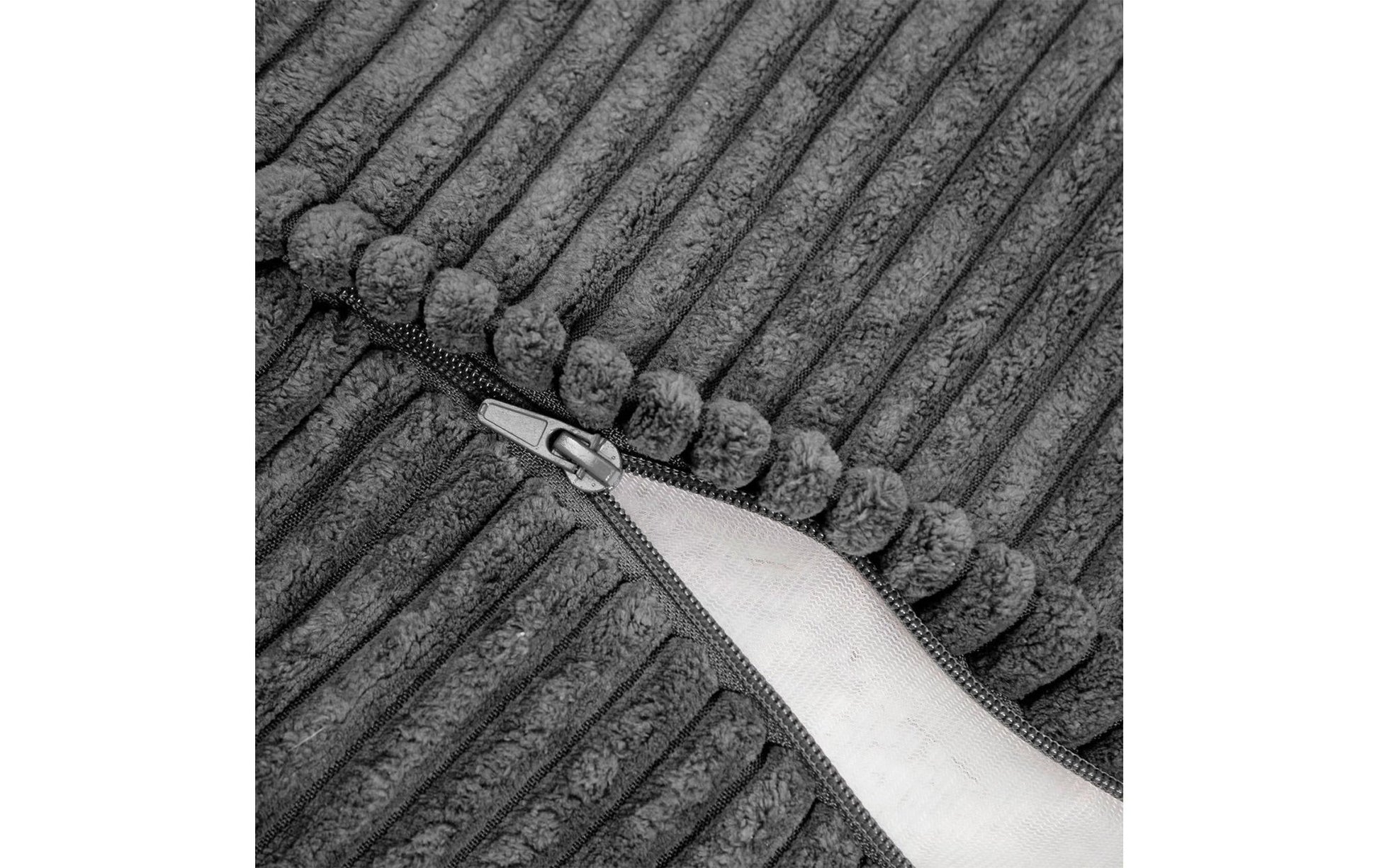Sitzsack Giant Cord 400 L, Dunkelgrau - MEGART