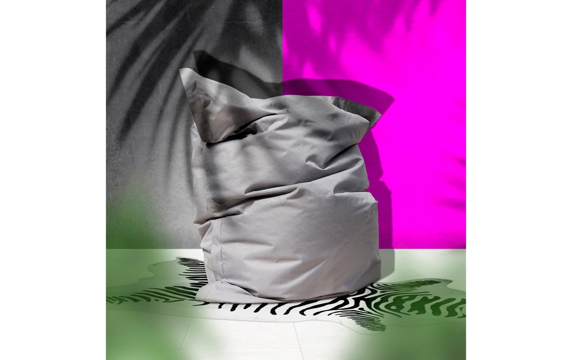 Sitzsack Classic XXL 380 L, Hellgrau - MEGART