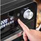 Backofen Design Ofen Air Fry & Pizza 22 l, Schwarz