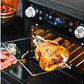 Backofen Design Ofen Air Fry & Pizza 22 l, Schwarz
