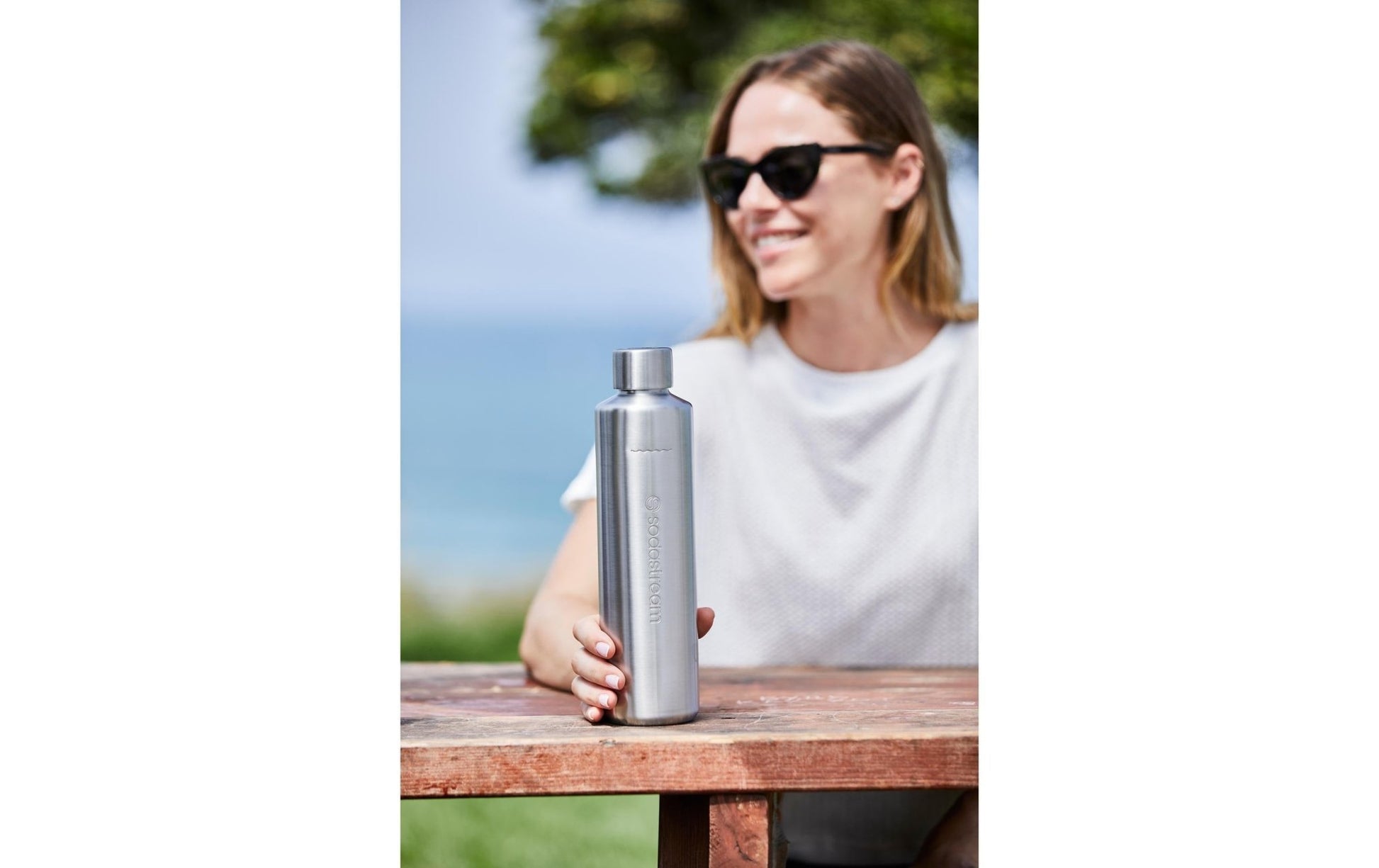 Flasche Duo Silber - MEGART
