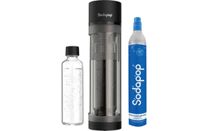 Wassersprudler Logan Schwarz matt - MEGART