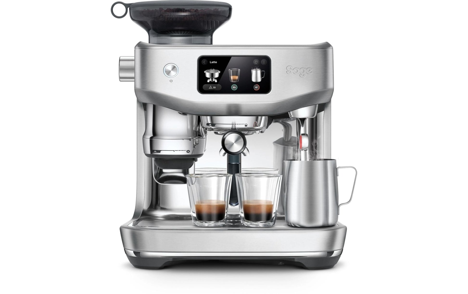 Siebträgermaschine Oracle Jet SES985 Silber - MEGART