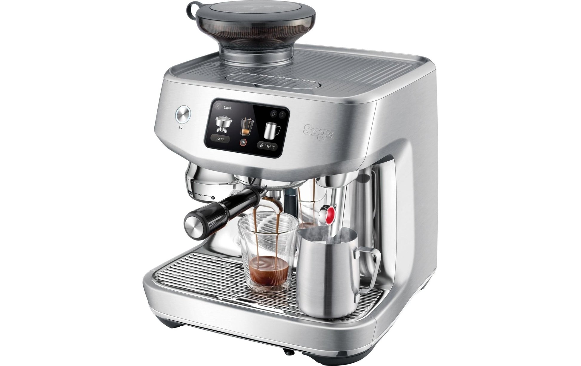 Siebträgermaschine Oracle Jet SES985 Silber - MEGART