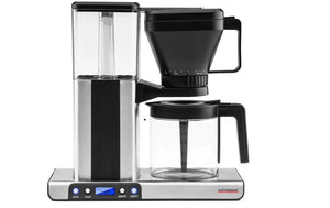 Filterkaffeemaschine Design Brew Advanced Schwarz/Silber - MEGART