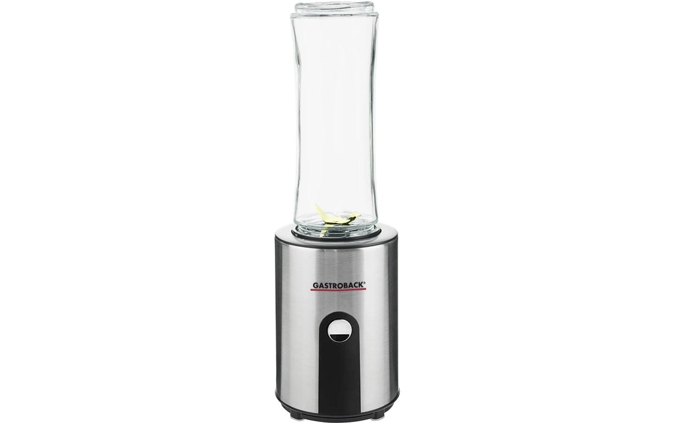 Smoothie Maker Mix & Go Schwarz/Silber - MEGART