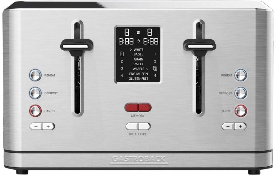 Toaster Digital 4S Silber - MEGART