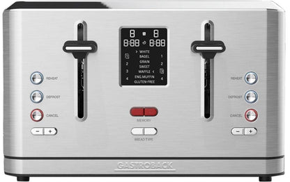 Toaster Digital 4S Silber - MEGART