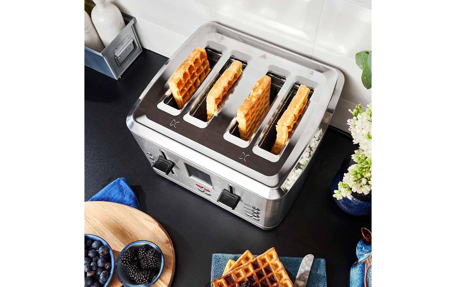Toaster Digital 4S Silber - MEGART