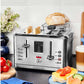 Toaster Digital 4S Silber - MEGART