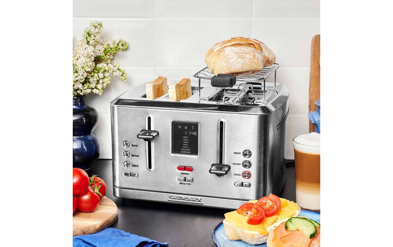 Toaster Digital 4S Silber - MEGART