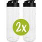 Smoothie Maker Mix & Go Schwarz/Silber - MEGART