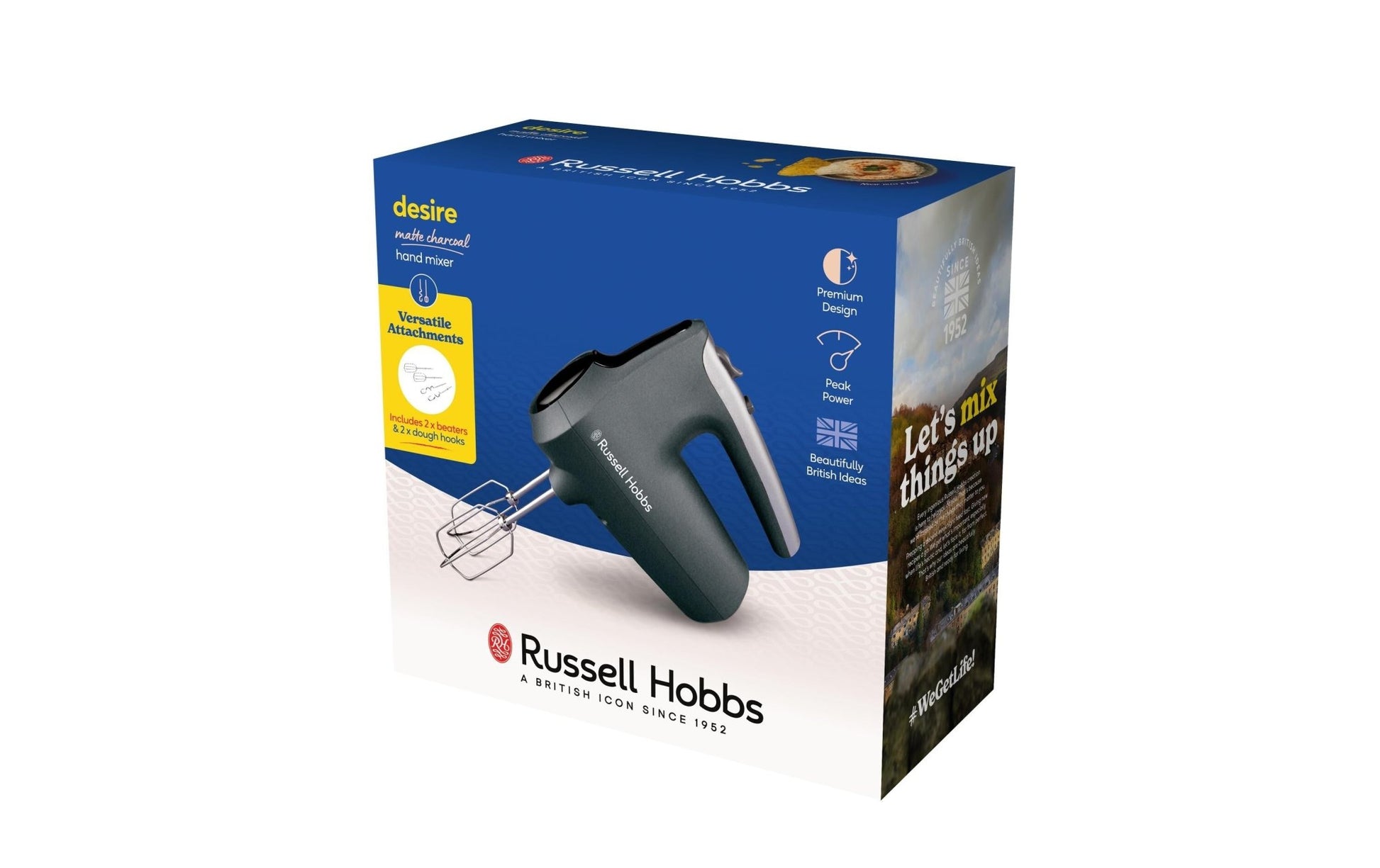 Handmixer Desire Anthrazit - MEGART